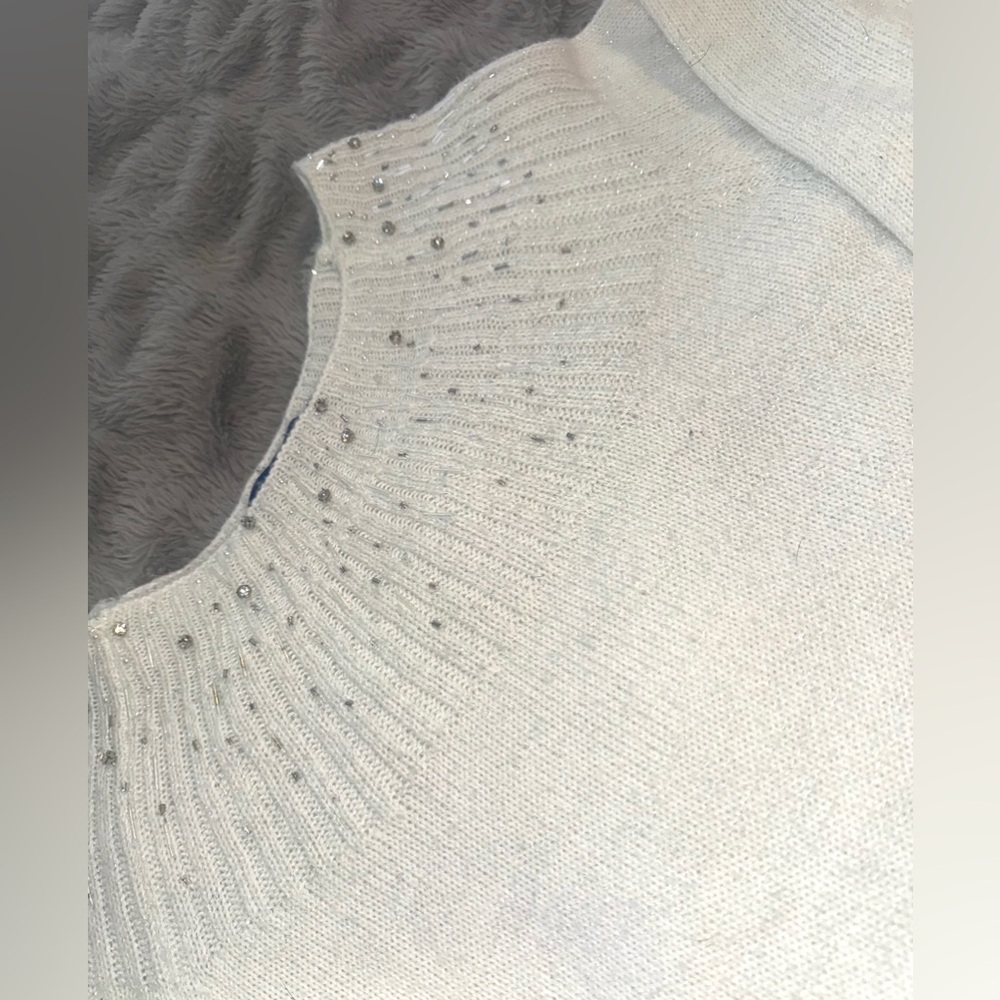 sparkly/rhinestone sweater